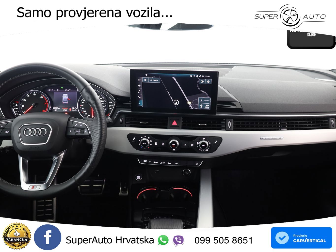 Audi A5 Sportback  40 TFSI (204 KS) quattro S tronic S line MATRIX+GR SJED+KAM