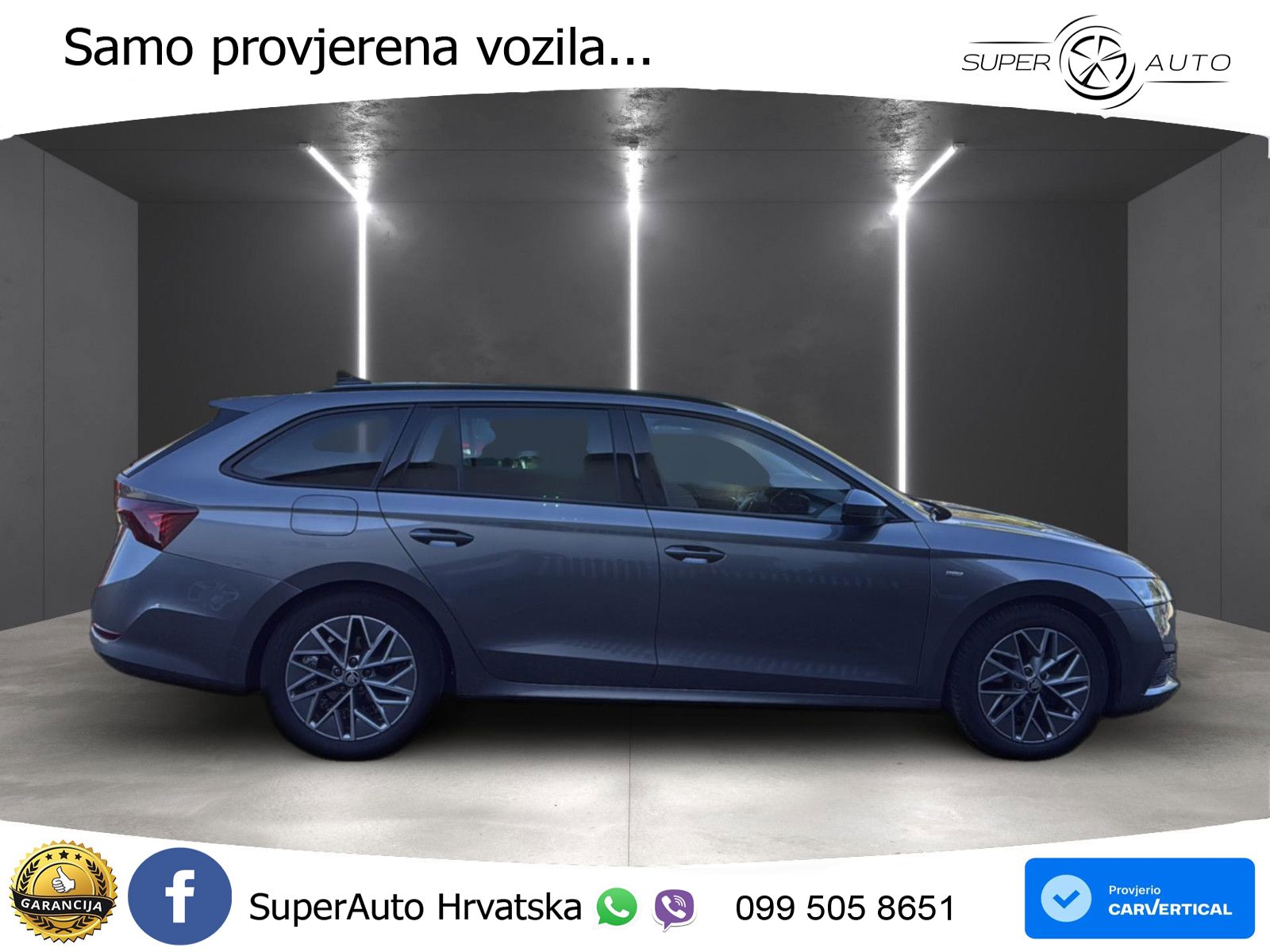 Škoda Octavia Combi 2.0 TDI (150 KS) DSG LED+GR SJED+ACC