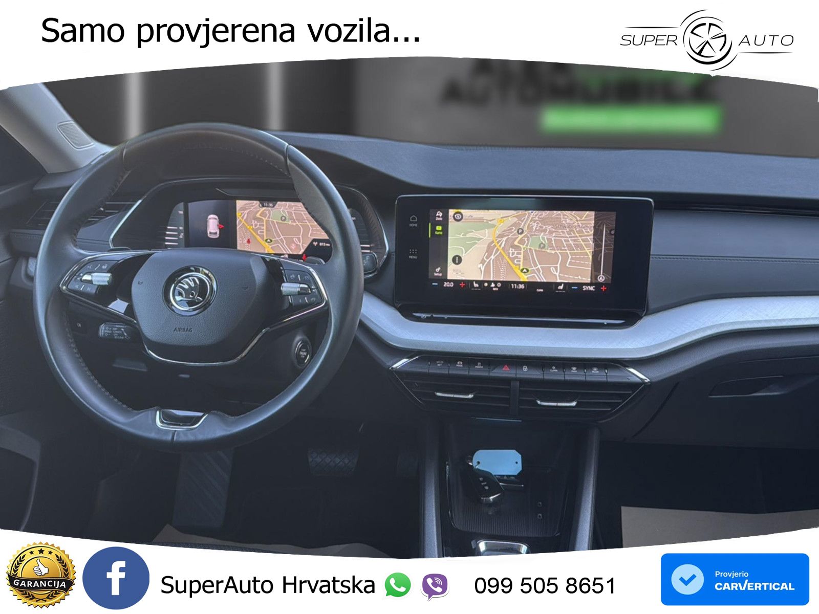 Škoda Octavia Combi 2.0 TDI (150 KS) DSG LED+GR SJED+ACC