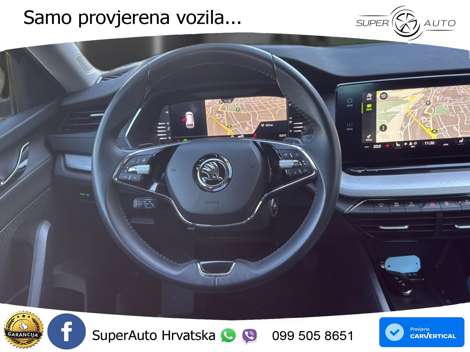 Škoda Octavia Combi 2.0 TDI (150 KS) DSG LED+GR SJED+ACC