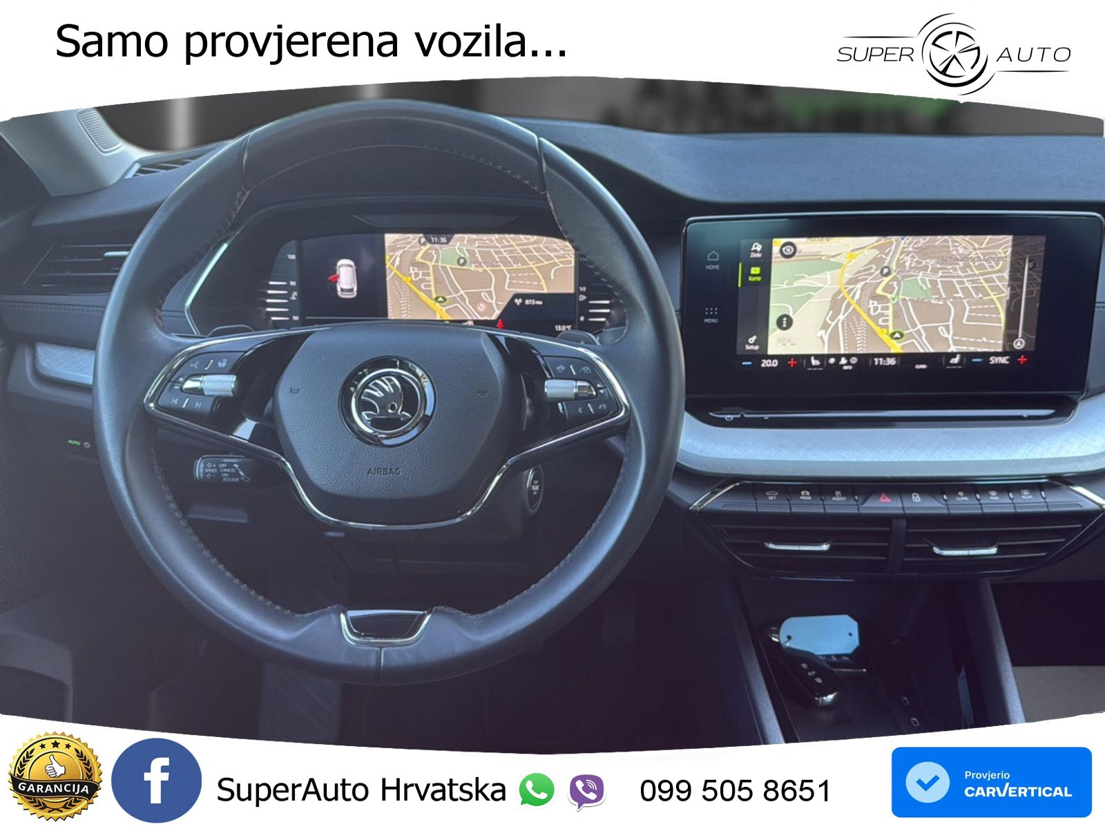 Škoda Octavia Combi 2.0 TDI (150 KS) DSG LED+GR SJED+ACC