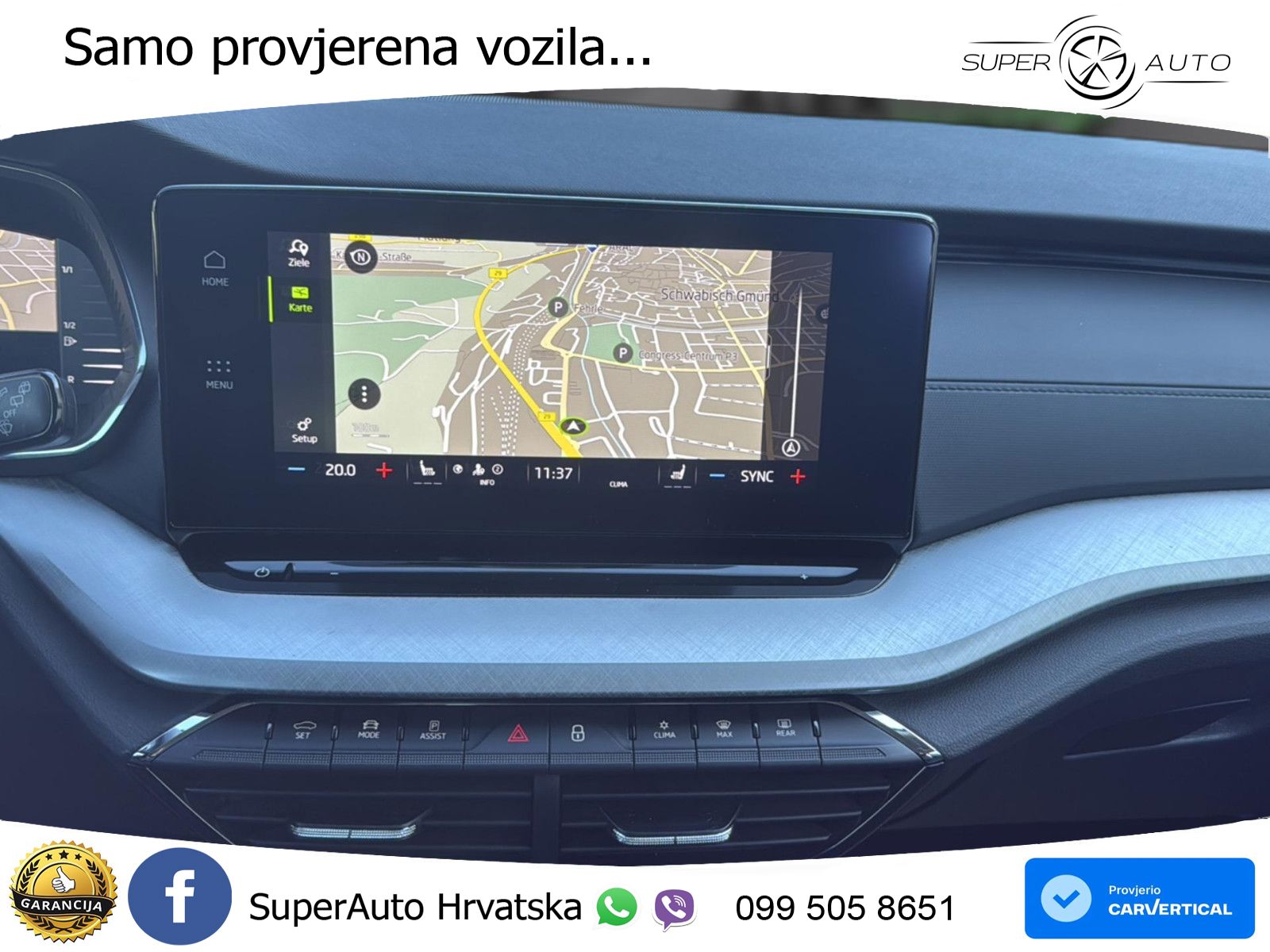 Škoda Octavia Combi 2.0 TDI (150 KS) DSG LED+GR SJED+ACC