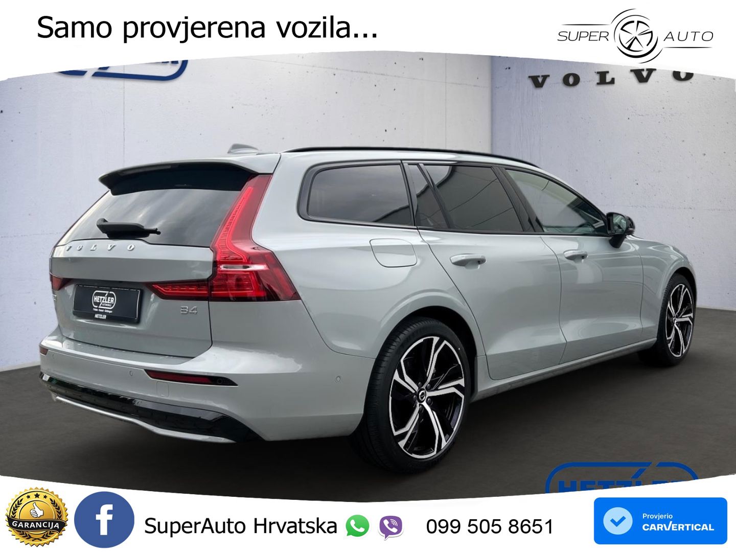 Volvo V60 2.0 B4 Benzin DCT LED+GR SJED+ACC