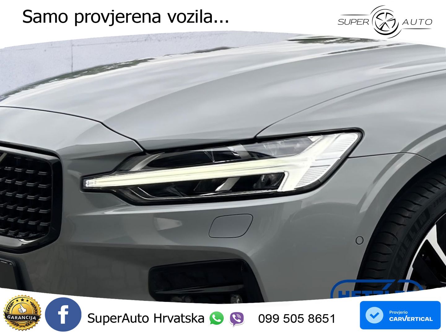 Volvo V60 2.0 B4 Benzin DCT LED+GR SJED+ACC
