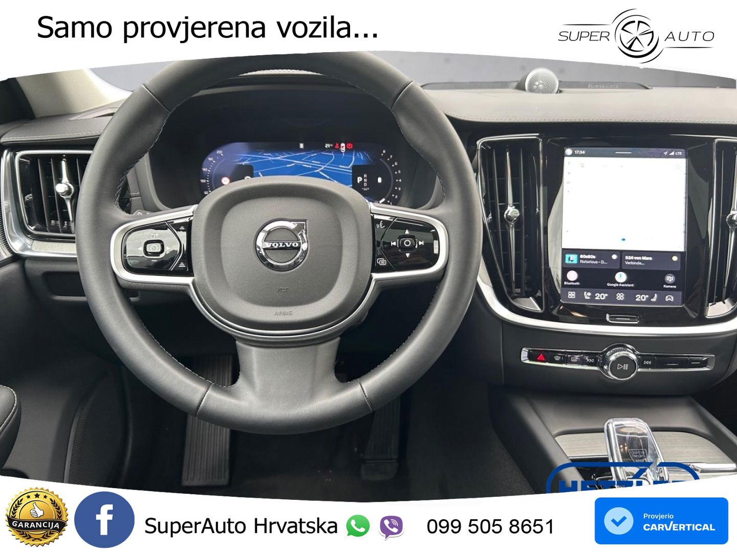 Volvo V60 2.0 B4 Benzin DCT LED+GR SJED+ACC