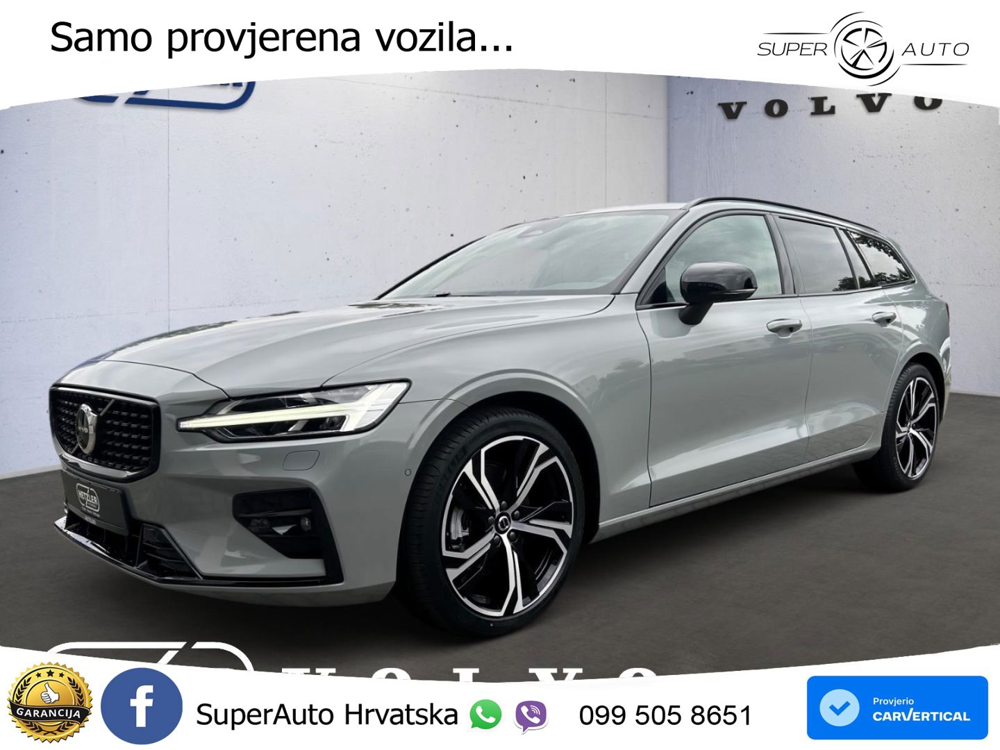 Volvo V60 2.0 B4 Benzin DCT LED+GR SJED+ACC