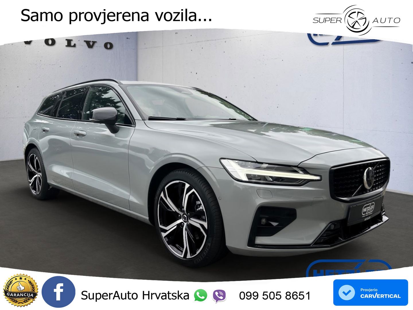 Volvo V60 2.0 B4 Benzin DCT LED+GR SJED+ACC