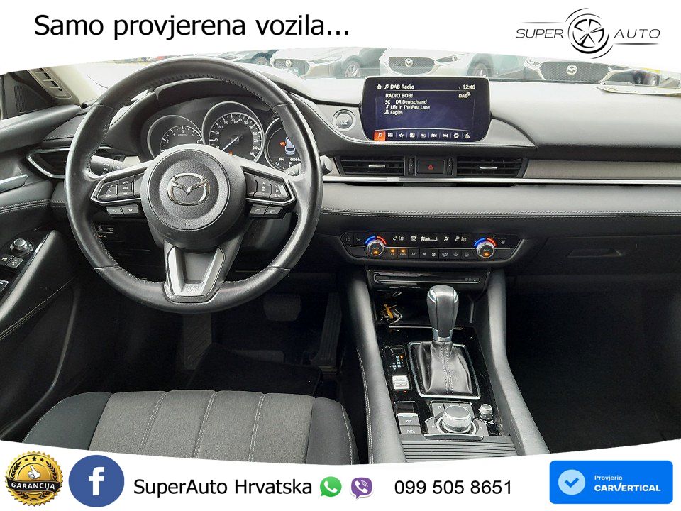 Mazda 6 Sport Combi 2.5 SKYACTIV-G (194 KS) SKYACTIV-Drive LED+GR SJED+ACC