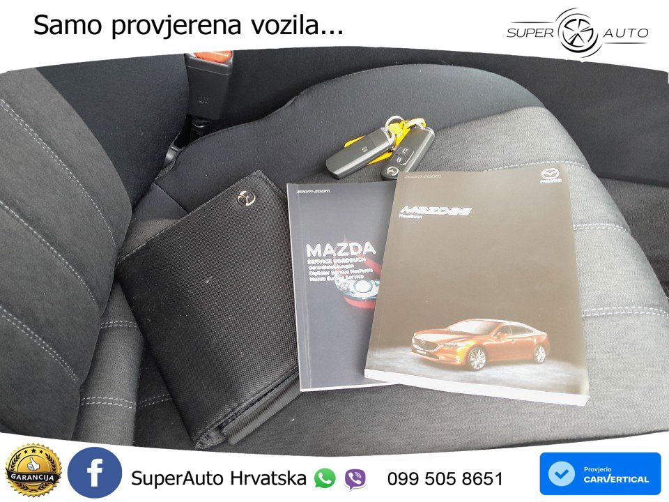 Mazda 6 Sport Combi 2.5 SKYACTIV-G (194 KS) SKYACTIV-Drive LED+GR SJED+ACC