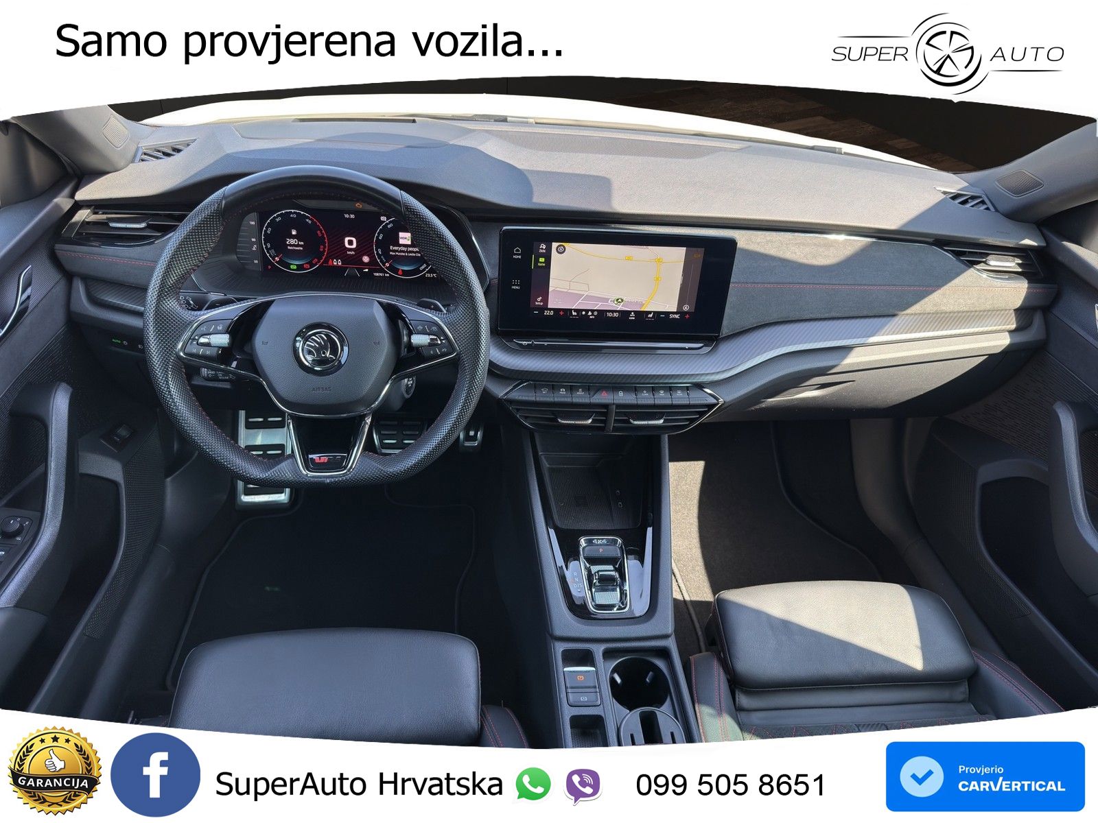 Škoda Octavia Combi RS 2.0 TDI (200 KS) 4x4 DSG MATRIX+GR SJED+KAM