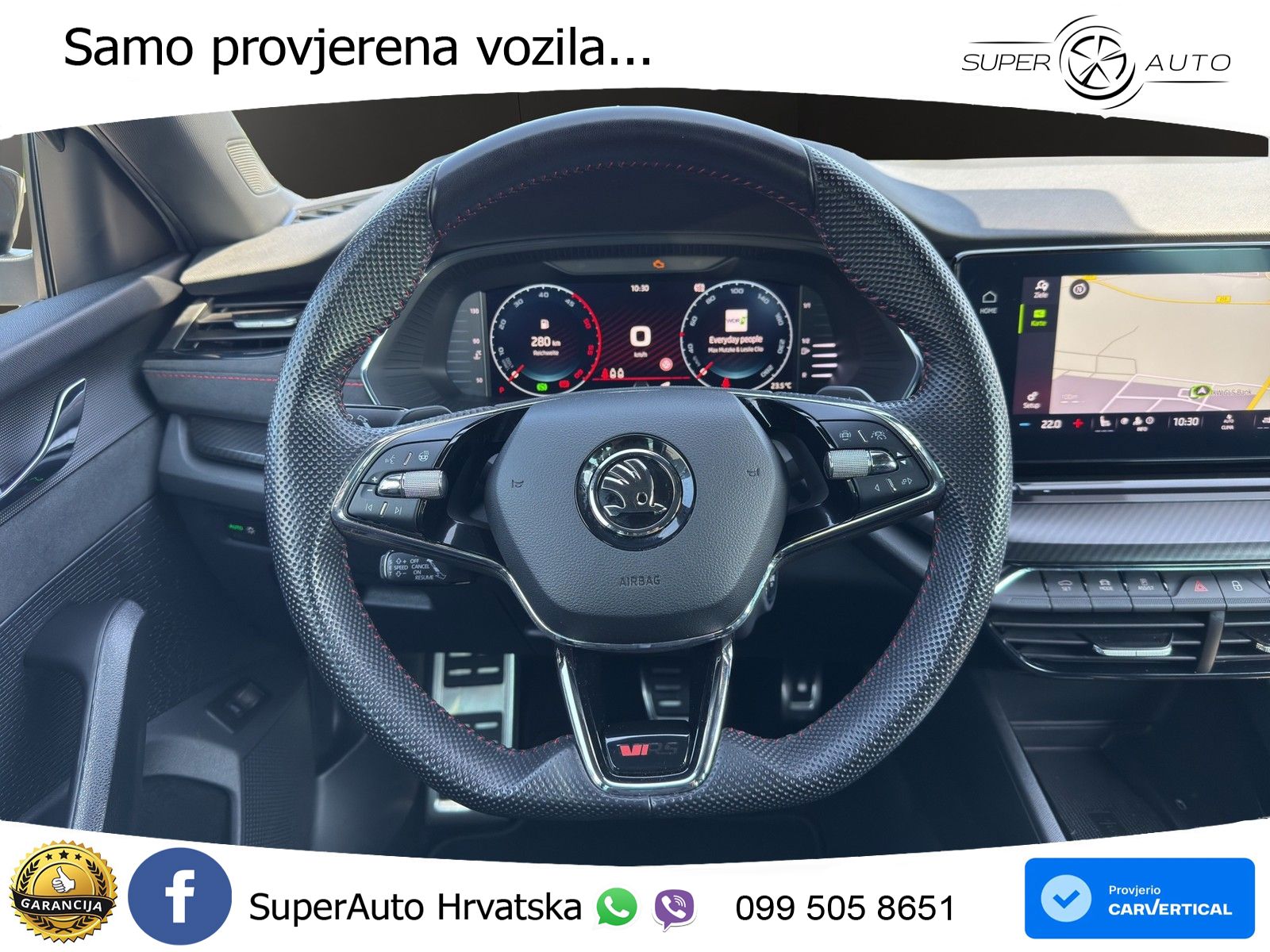 Škoda Octavia Combi RS 2.0 TDI (200 KS) 4x4 DSG MATRIX+GR SJED+KAM