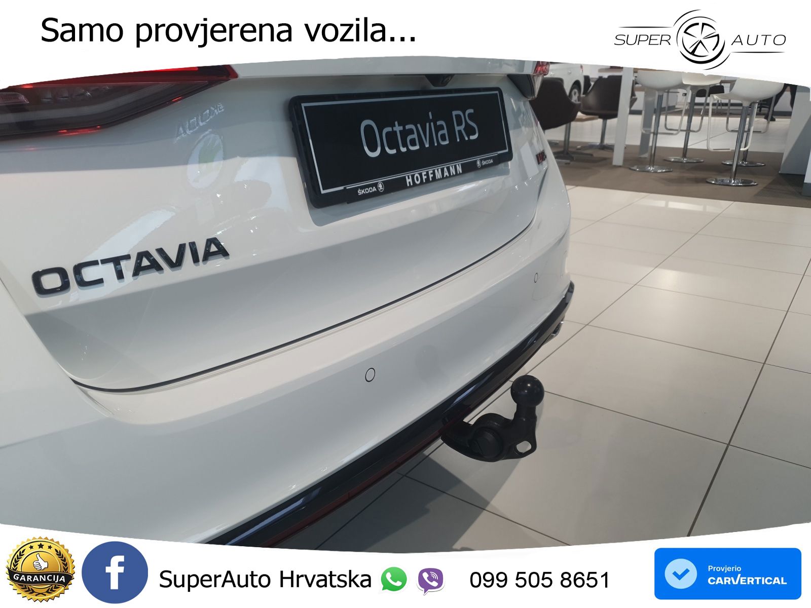 Škoda Octavia Combi RS 2.0 TDI (200 KS) 4x4 DSG MATRIX+GR SJED+KAM