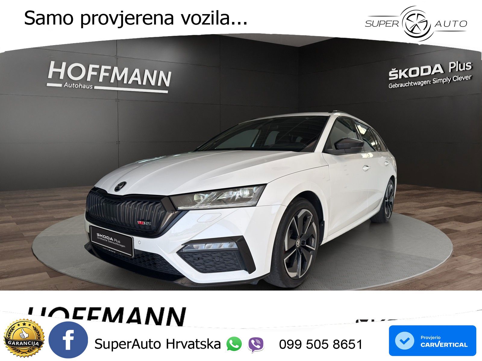 Škoda Octavia Combi RS 2.0 TDI (200 KS) 4x4 DSG MATRIX+GR SJED+KAM