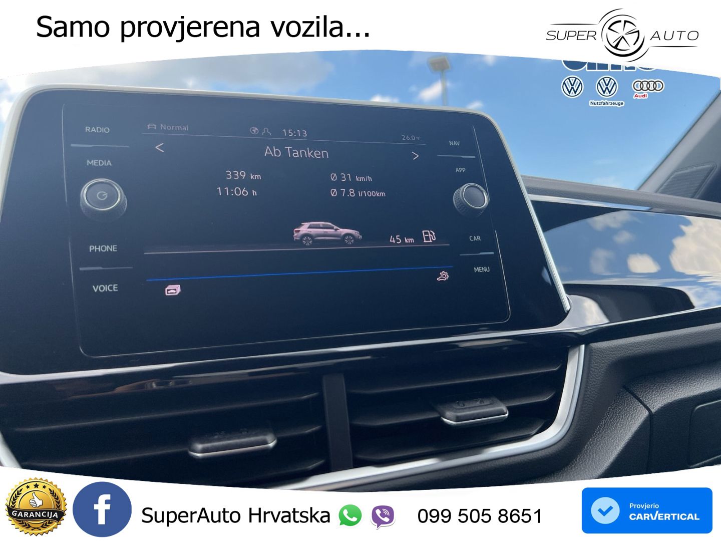 Volkswagen T-Roc 1.5 TSI (150 KS) DSG MATRIX+GR SJED+KAM