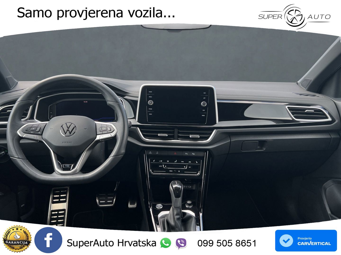 Volkswagen T-Roc 1.5 TSI (150 KS) DSG MATRIX+GR SJED+KAM