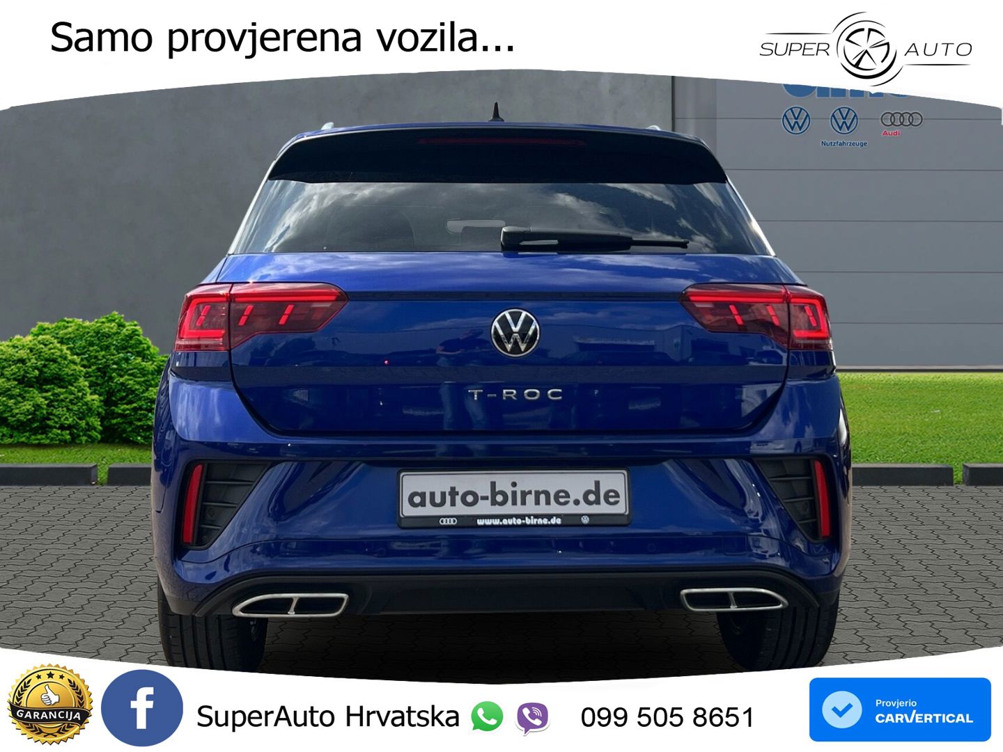 Volkswagen T-Roc 1.5 TSI (150 KS) DSG MATRIX+GR SJED+KAM