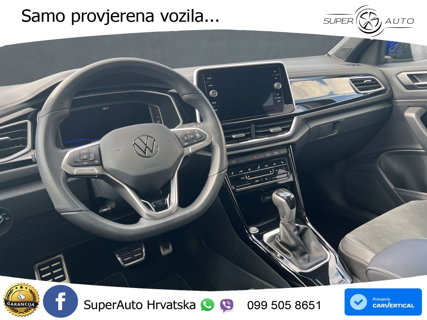 Volkswagen T-Roc 1.5 TSI (150 KS) DSG MATRIX+GR SJED+KAM