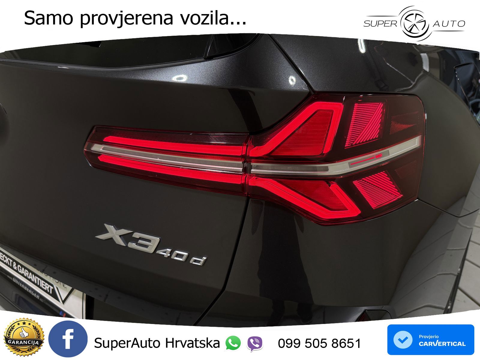 BMW X3 40d xDrive Steptronic M Sport LED+GR SJED+ACC