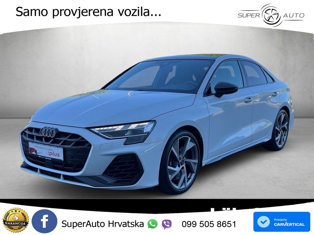 Audi S3 Limuzina 2.0 TFSI (333 KS) quattro S tronic MATRIX+GR SJED+KAM