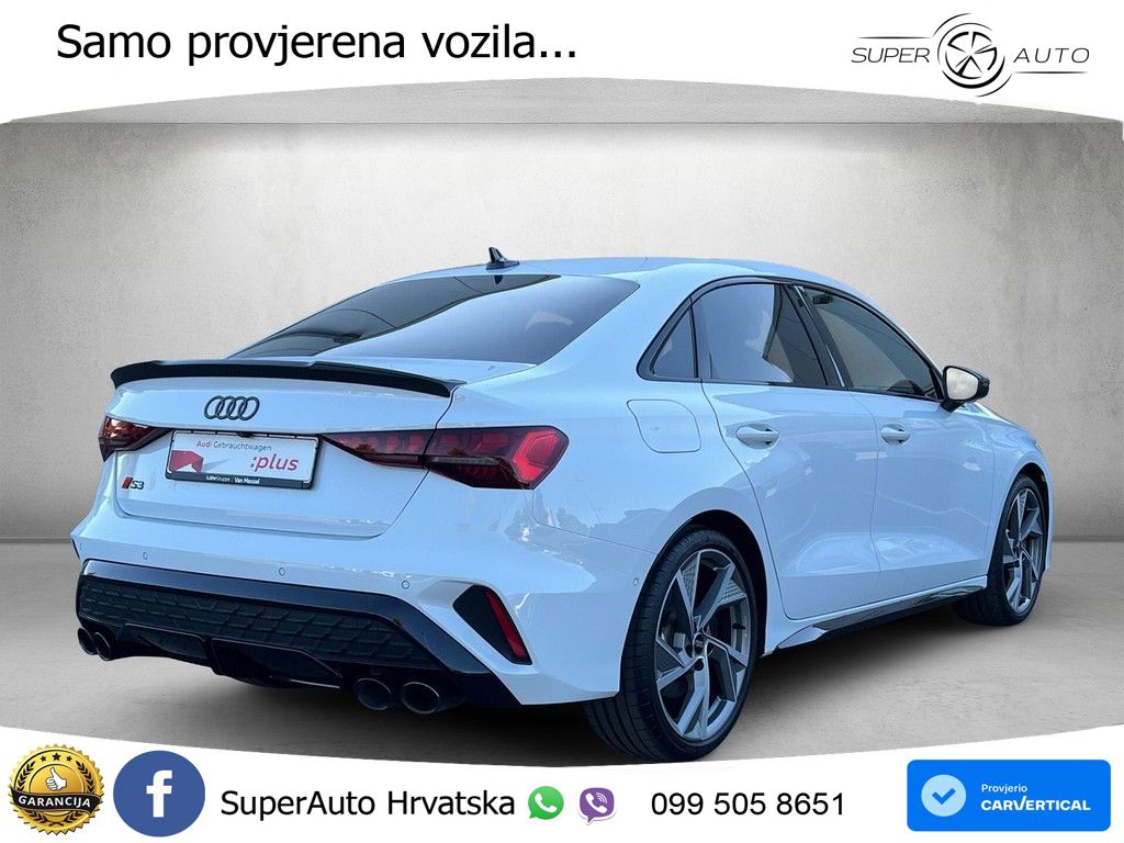 Audi S3 Limuzina 2.0 TFSI (333 KS) quattro S tronic MATRIX+GR SJED+KAM
