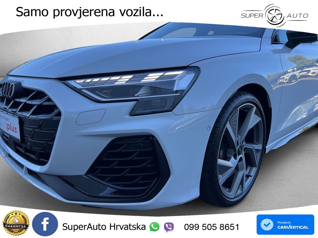 Audi S3 Limuzina 2.0 TFSI (333 KS) quattro S tronic MATRIX+GR SJED+KAM