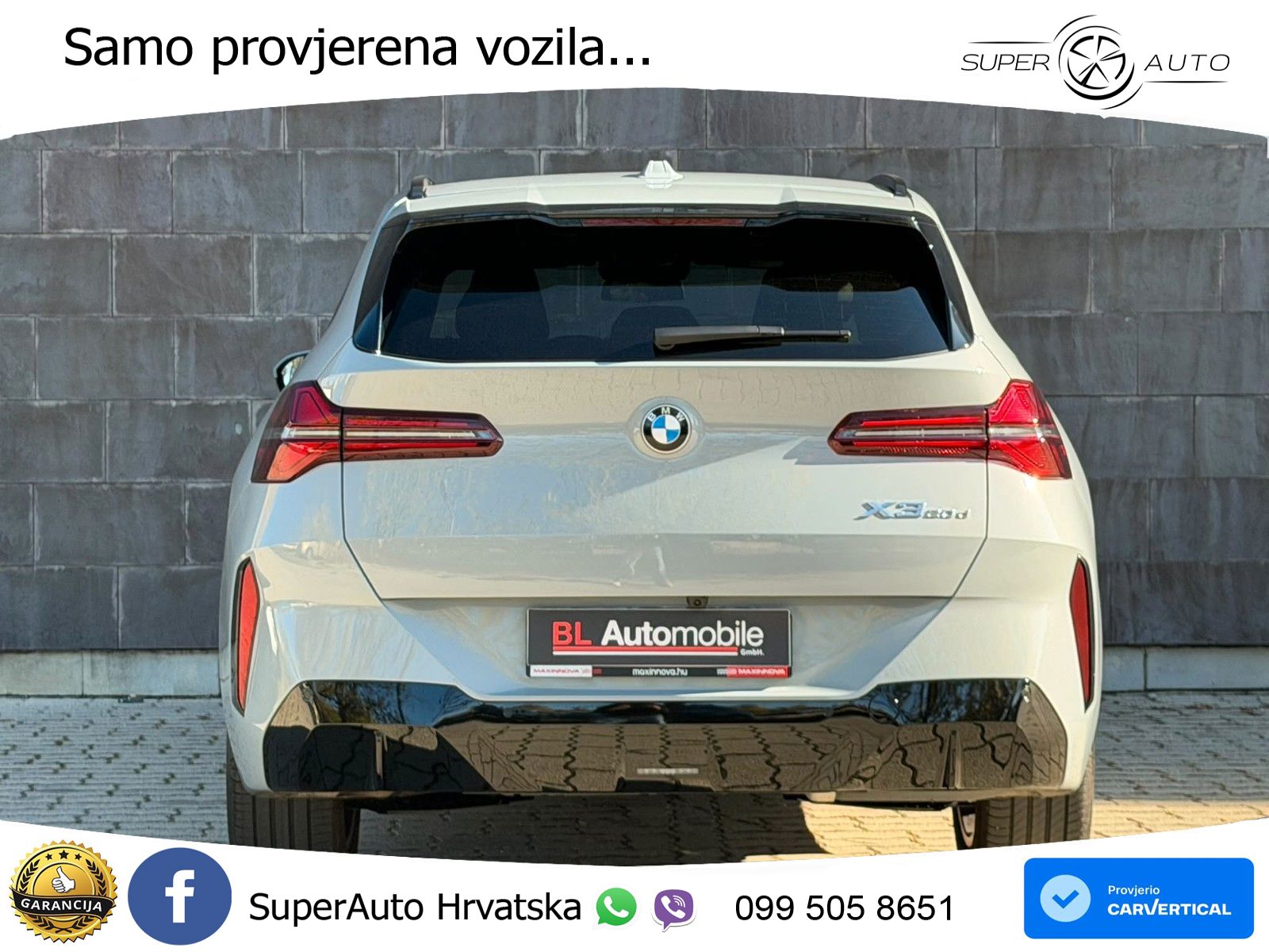 BMW X3 20d xDrive Steptronic M Sport LED+GR SJED+ACC