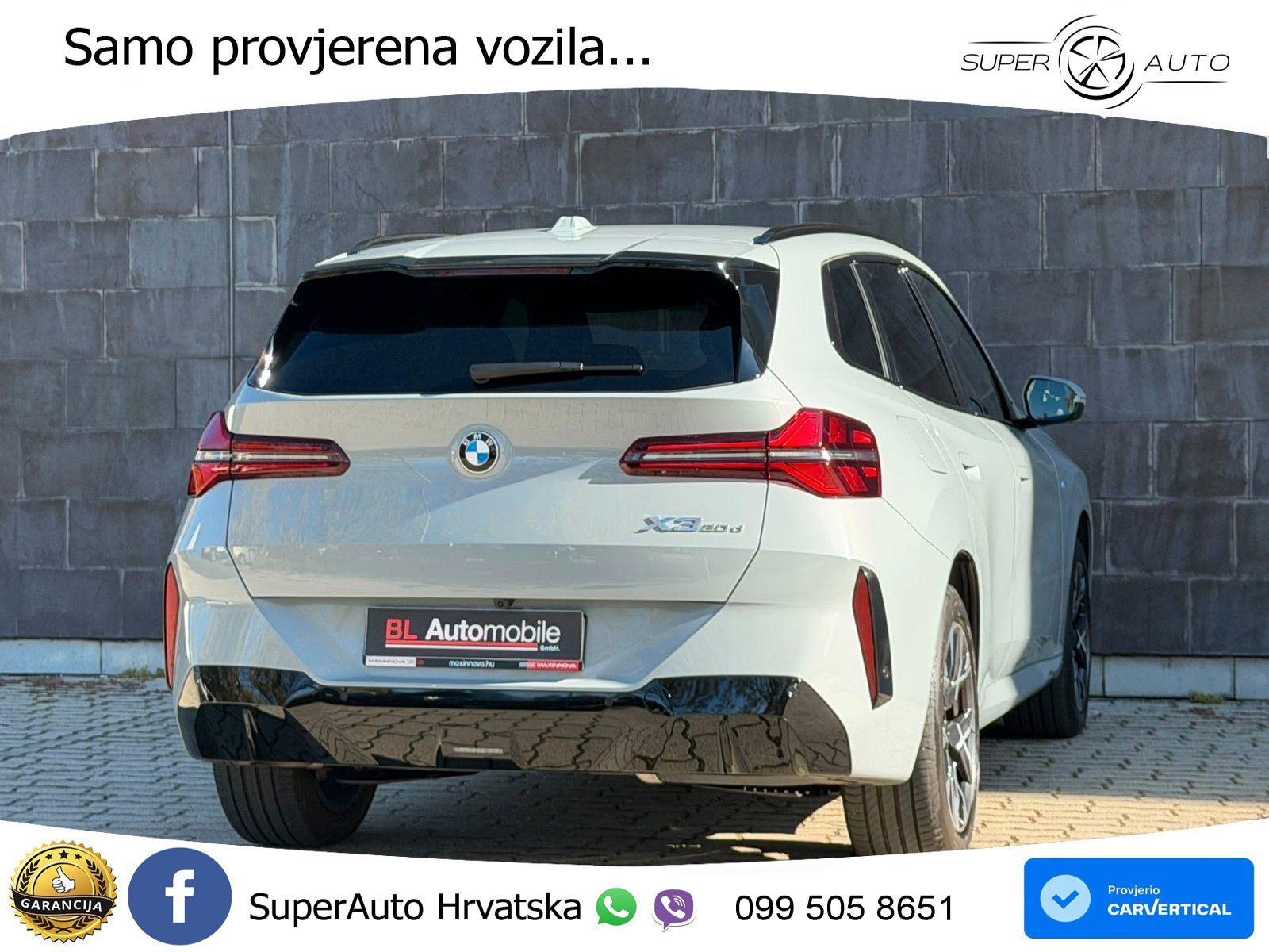 BMW X3 20d xDrive Steptronic M Sport LED+GR SJED+ACC