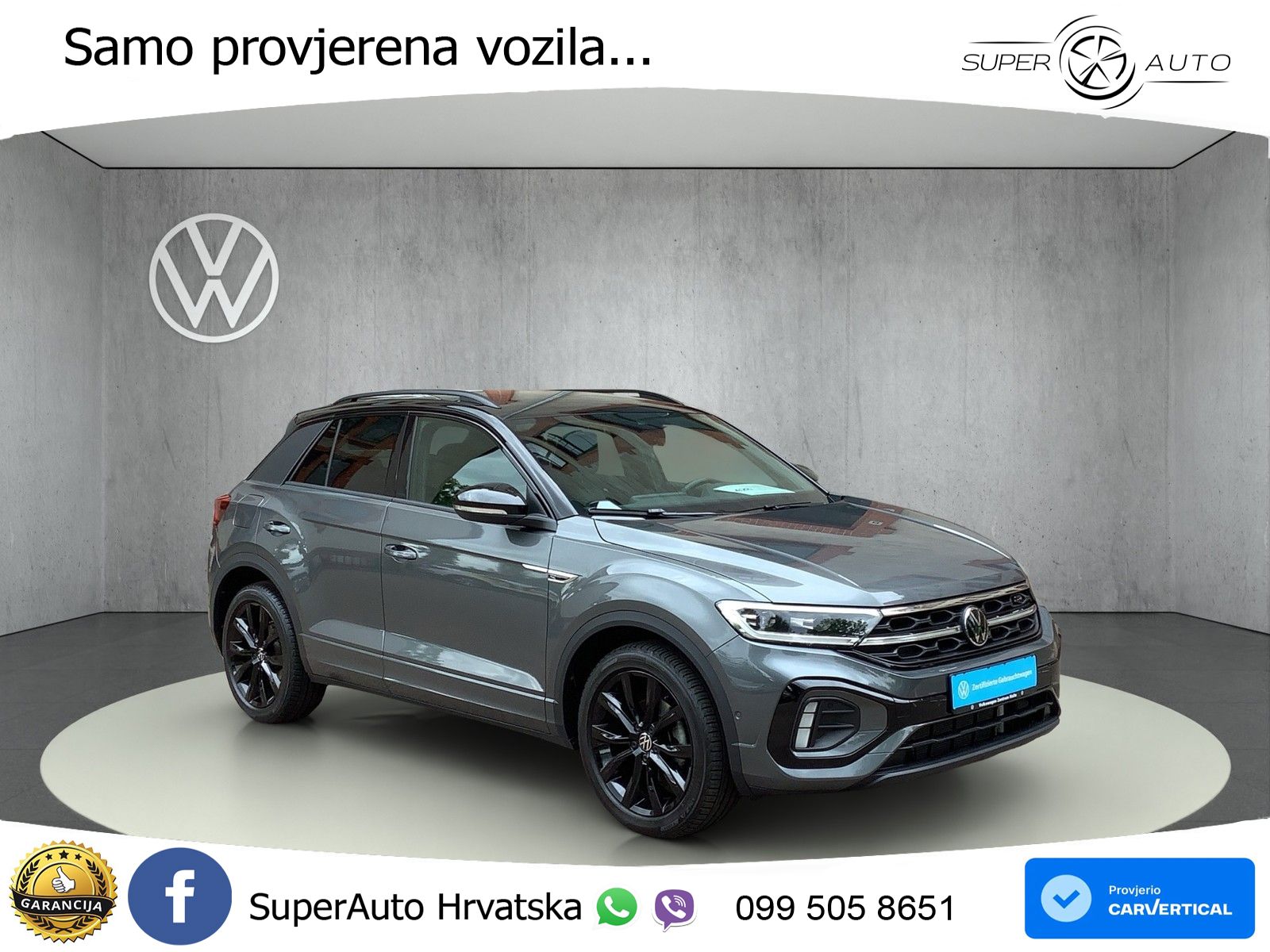 Volkswagen T-Roc 1.5 TSI (150 KS) DSG LED+GR SJED+ACC