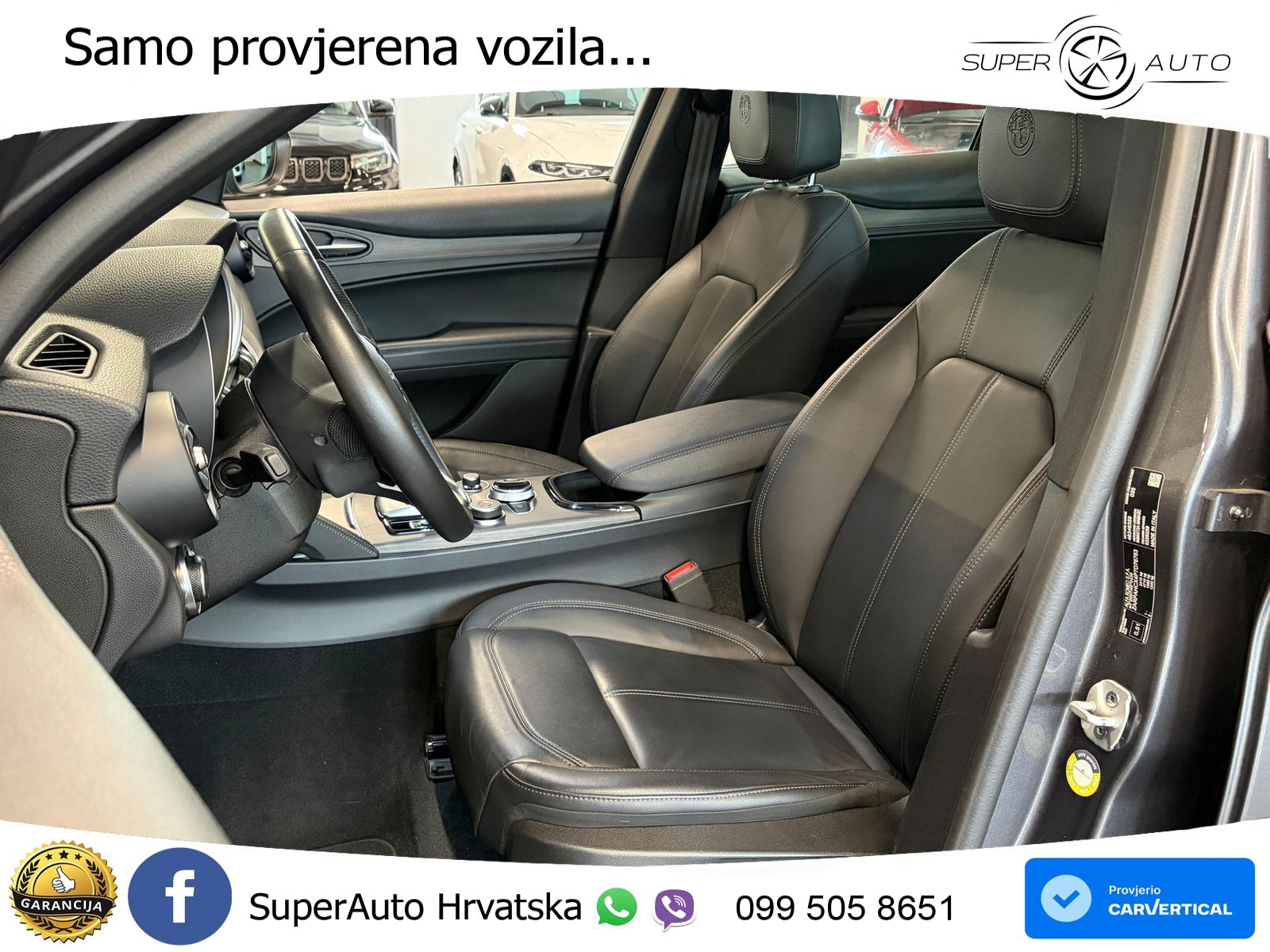 Alfa Romeo Stelvio 2.2 MultiJet II (210 KS) Q4 Automatic LED+GR SJED+ACC