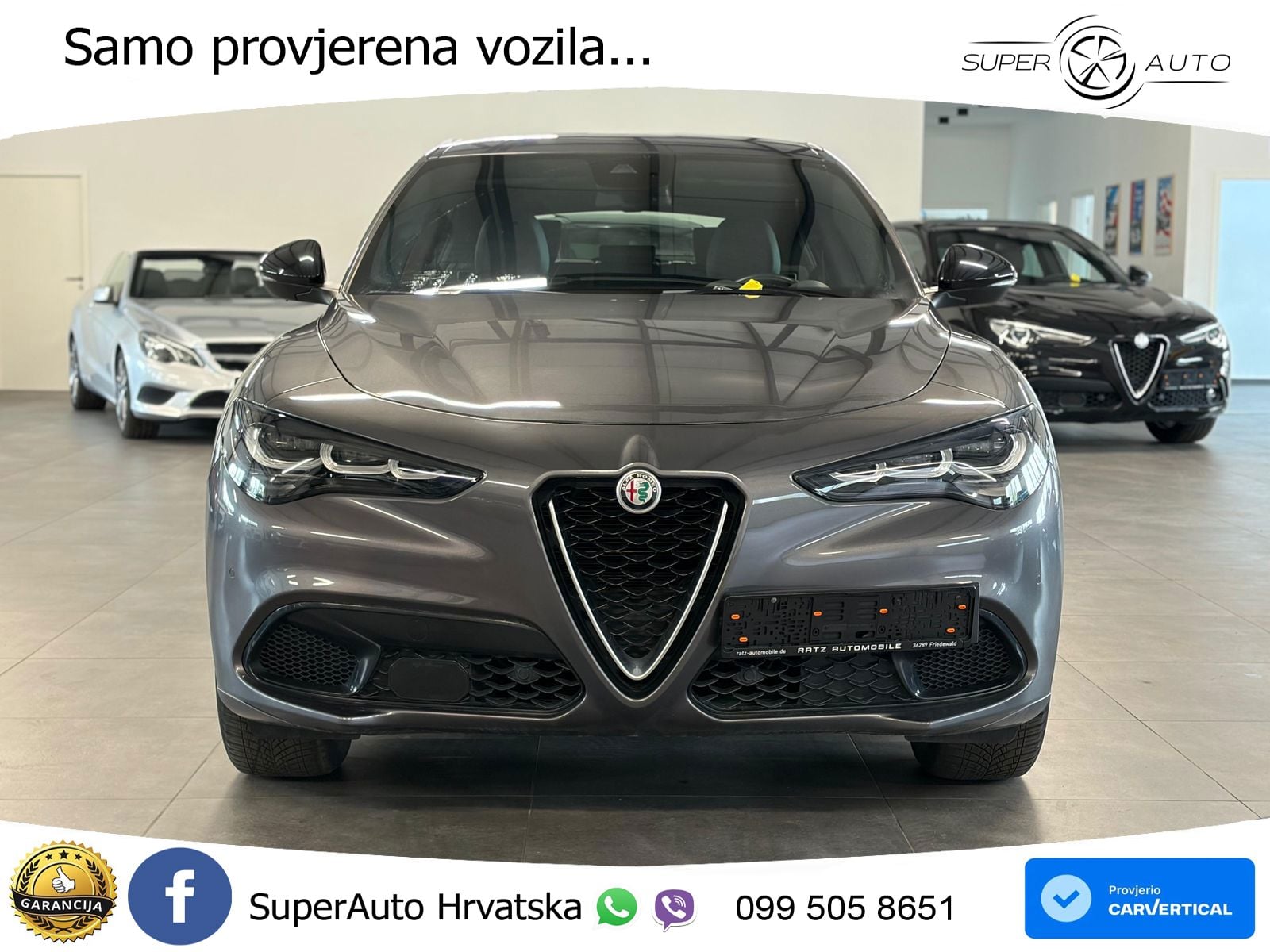 Alfa Romeo Stelvio 2.2 MultiJet II (210 KS) Q4 Automatic LED+GR SJED+ACC