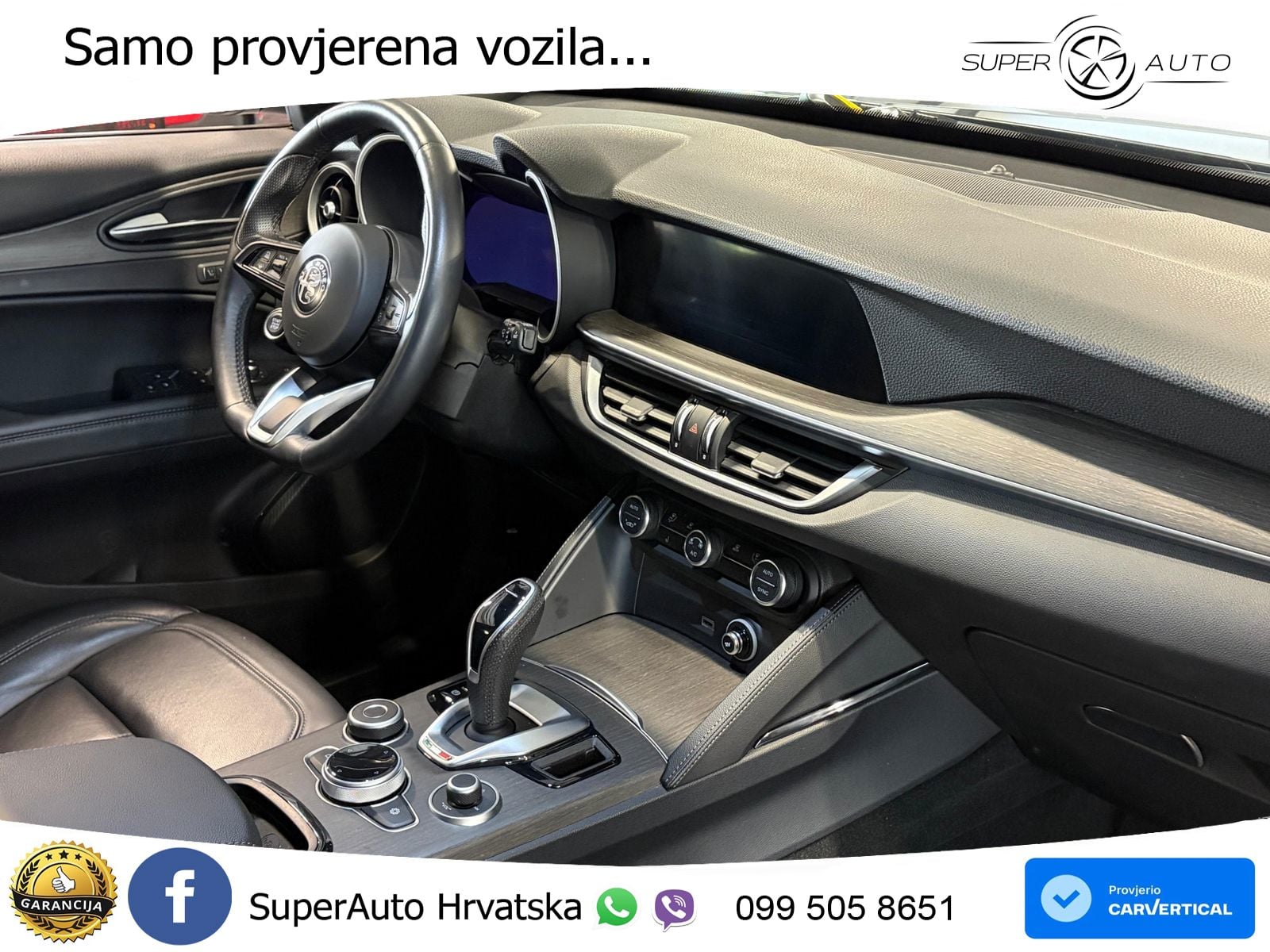 Alfa Romeo Stelvio 2.2 MultiJet II (210 KS) Q4 Automatic LED+GR SJED+ACC