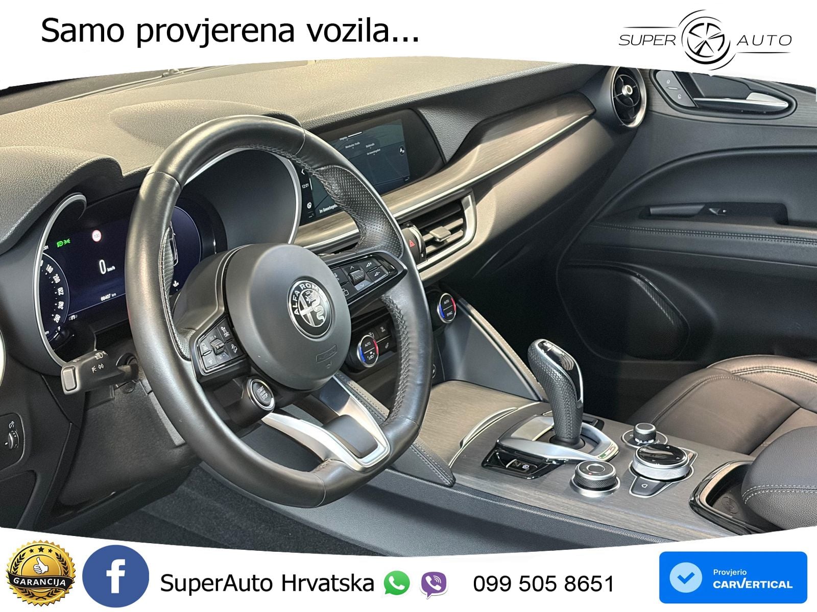 Alfa Romeo Stelvio 2.2 MultiJet II (210 KS) Q4 Automatic LED+GR SJED+ACC