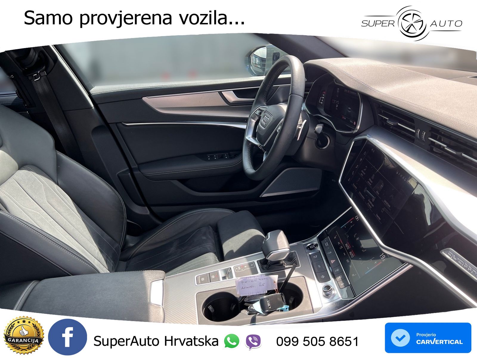 Audi A6 50 TDI V6 (286 KS) quattro tiptronic advanced ZRAČNI+ACC+GR SJED+KAM
