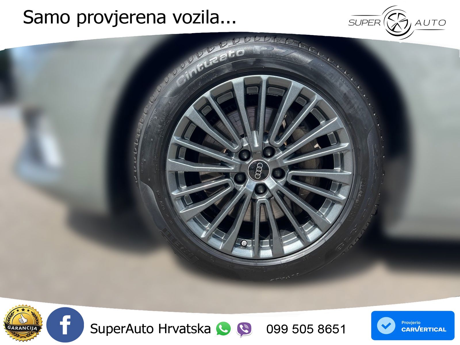 Audi A6 50 TDI V6 (286 KS) quattro tiptronic advanced ZRAČNI+ACC+GR SJED+KAM
