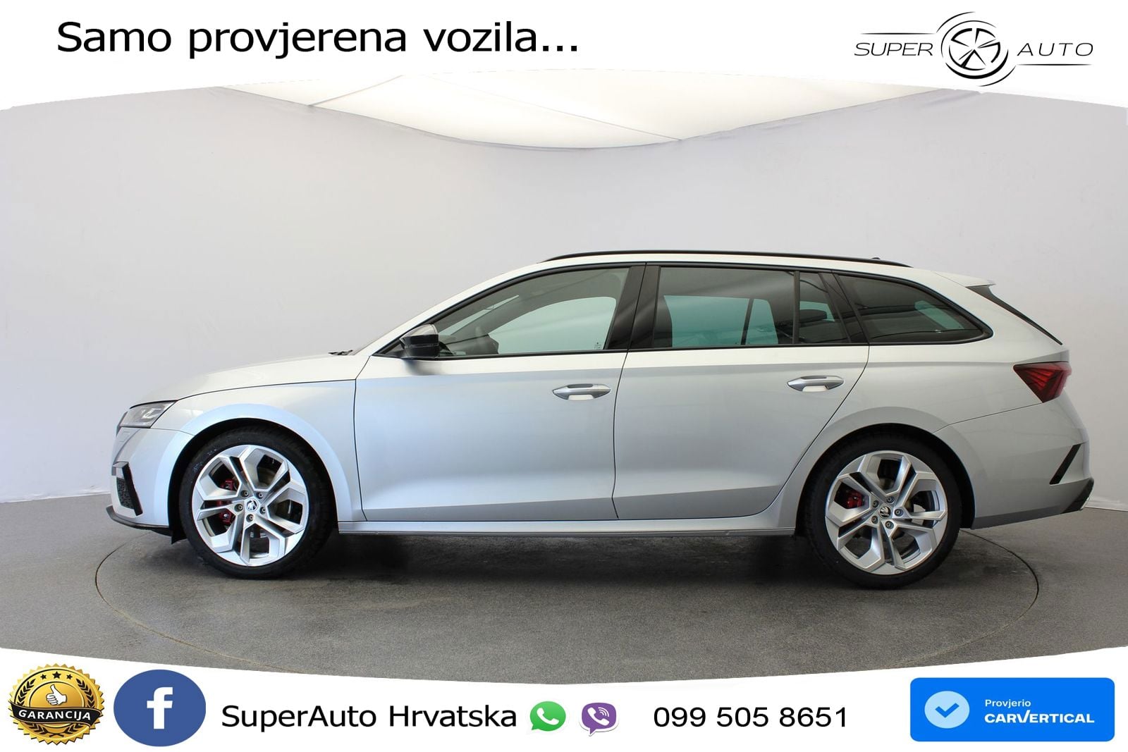 Škoda Octavia Combi RS 2.0 TDI (200 KS) 4x4 DSG LED+GR SJED+ACC
