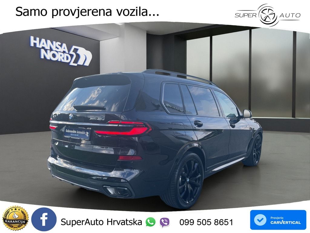 BMW X7 40d (352 KS) xDrive Steptronic M Sport ZRAČNI+ACC+GR SJED+KAM+PANO