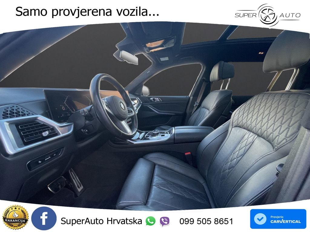 BMW X7 40d (352 KS) xDrive Steptronic M Sport ZRAČNI+ACC+GR SJED+KAM+PANO