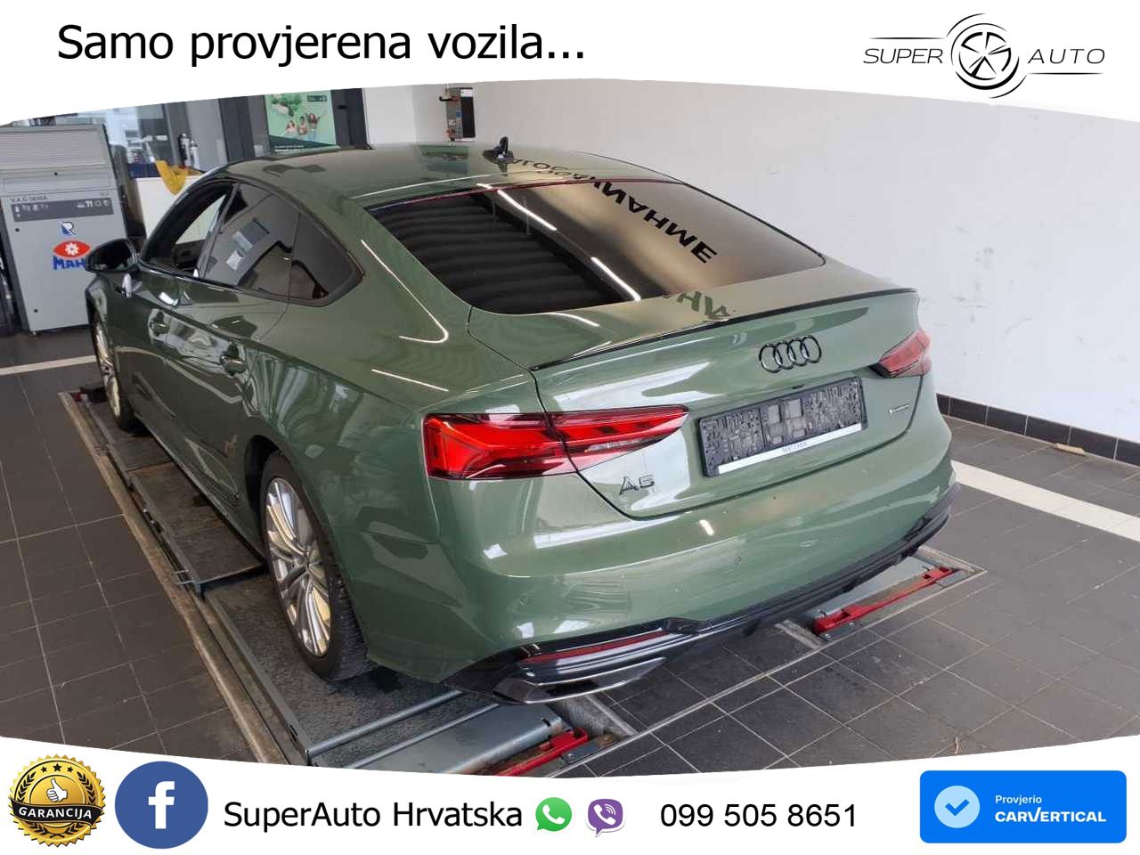 Audi A5 Sportback 45 TFSI (265 KS) quattro S tronic S line MATRIX+GR SJED+KAM