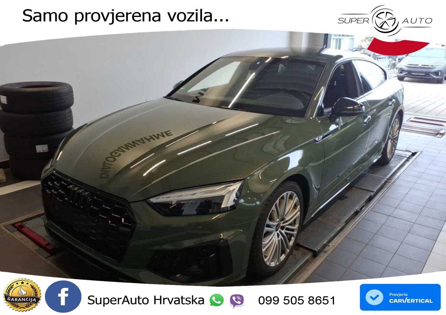 Audi A5 Sportback 45 TFSI (265 KS) quattro S tronic S line MATRIX+GR SJED+KAM