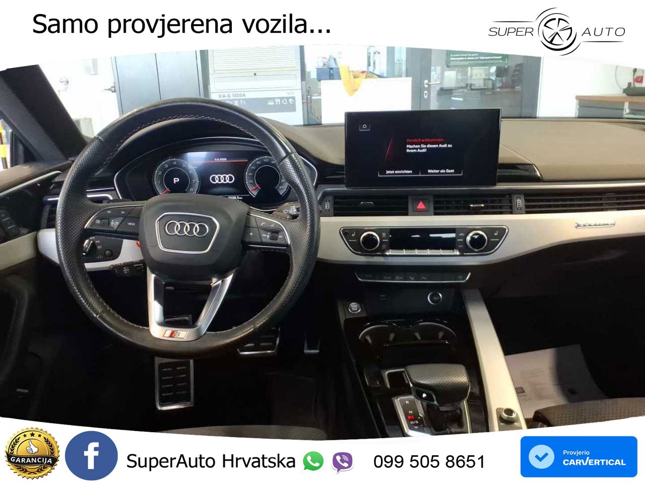 Audi A5 Sportback 45 TFSI (265 KS) quattro S tronic S line MATRIX+GR SJED+KAM