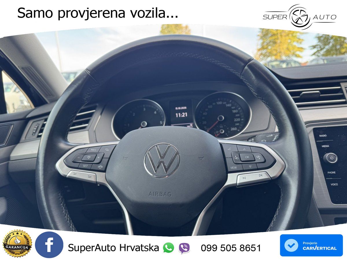 Volkswagen Passat Variant 2.0 TDI (122 KS) DSG LED+GR SJED+ACC