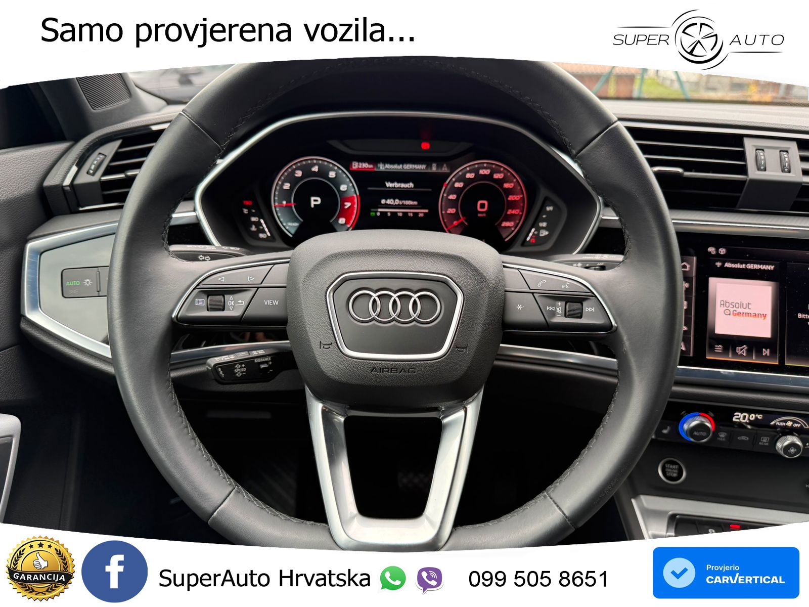 Audi Q3 35 TFSI (150 KS) S tronic S line LED+GR SJED+ACC