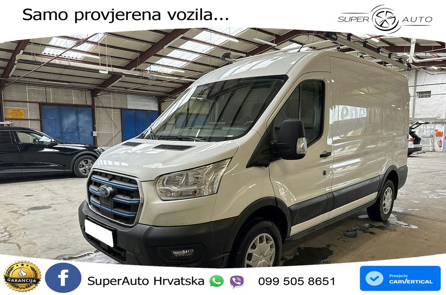 Ford E-Transit 350 L2H2 Trend*3-SITZE*360°*DACHTRÄGER 184 KS