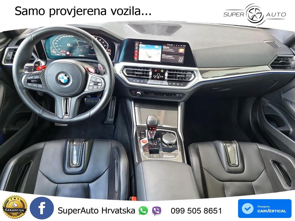 BMW M4 Competition 3.0 (510 KS) Steptronic LED+GR SJED+ACC
