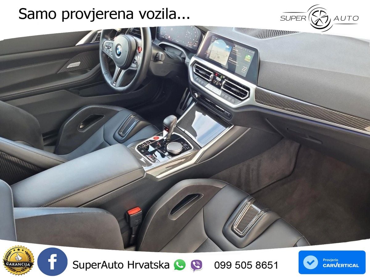 BMW M4 Competition 3.0 (510 KS) Steptronic LED+GR SJED+ACC