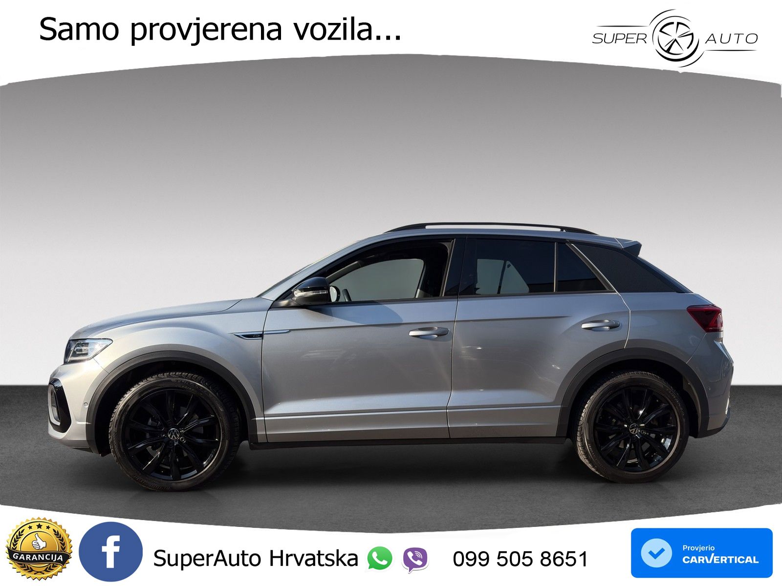 Volkswagen T-Roc 1.5 TSI (150 KS) DSG R-Line LED+GR SJED+ACC