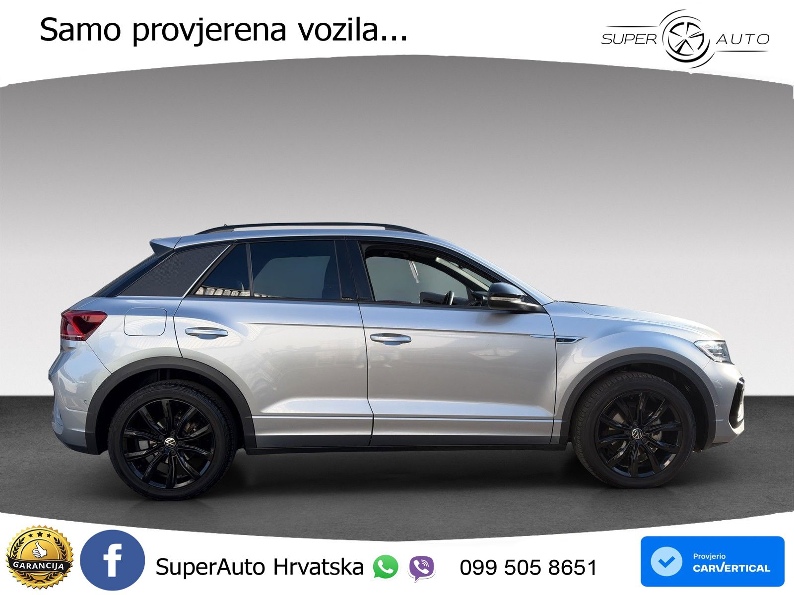 Volkswagen T-Roc 1.5 TSI (150 KS) DSG R-Line LED+GR SJED+ACC