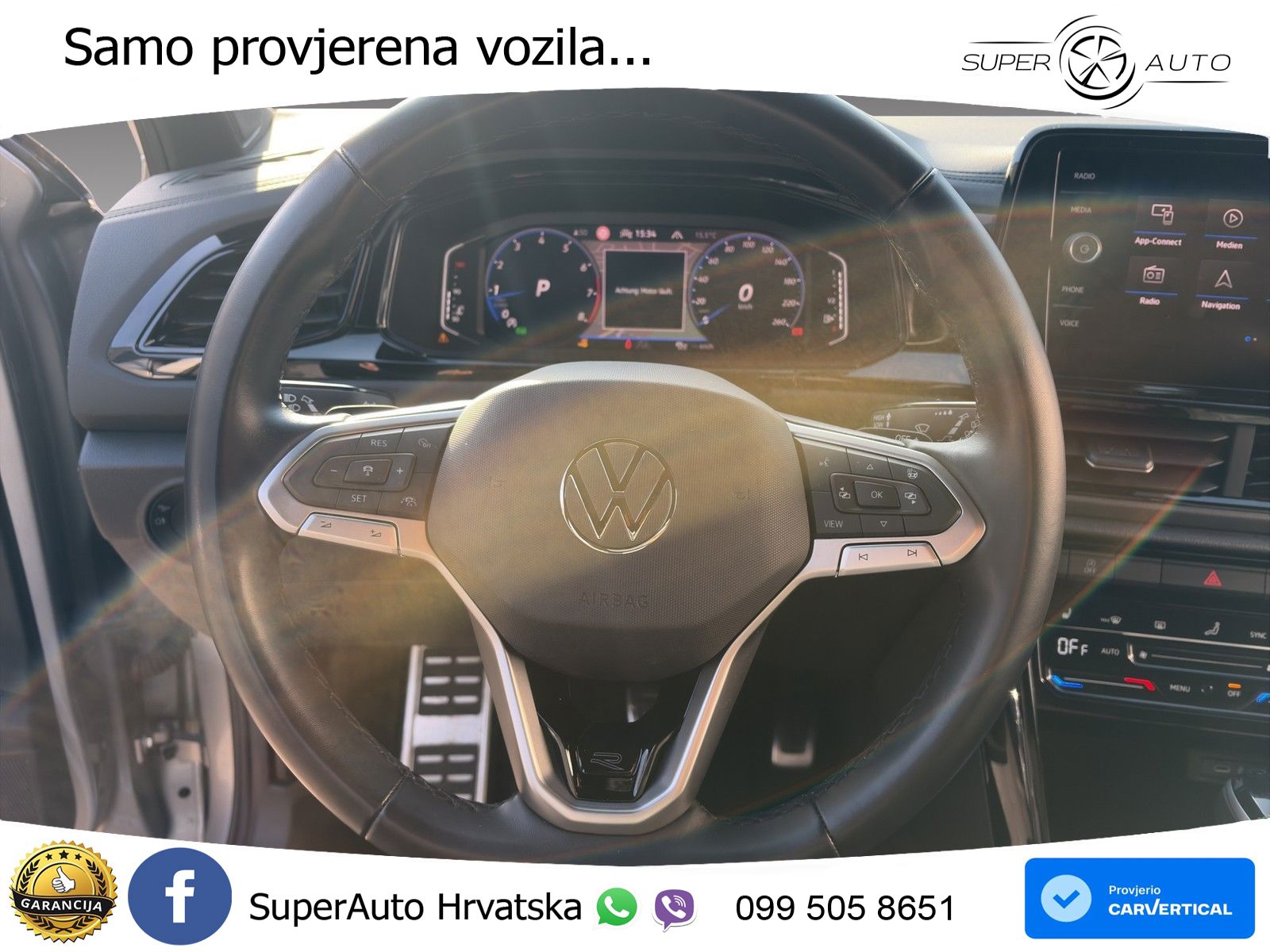 Volkswagen T-Roc 1.5 TSI (150 KS) DSG R-Line LED+GR SJED+ACC
