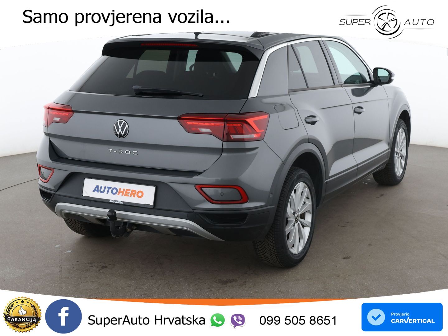 Volkswagen T-Roc 1.5 TSI (150 KS) DSG LED+GR SJED+ACC
