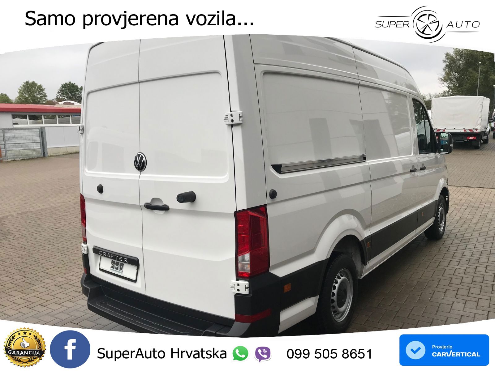 Volkswagen Crafter 35 2.0 BI TDI L3  SITZH. APP (OHN.SCHÄD) 177 KS